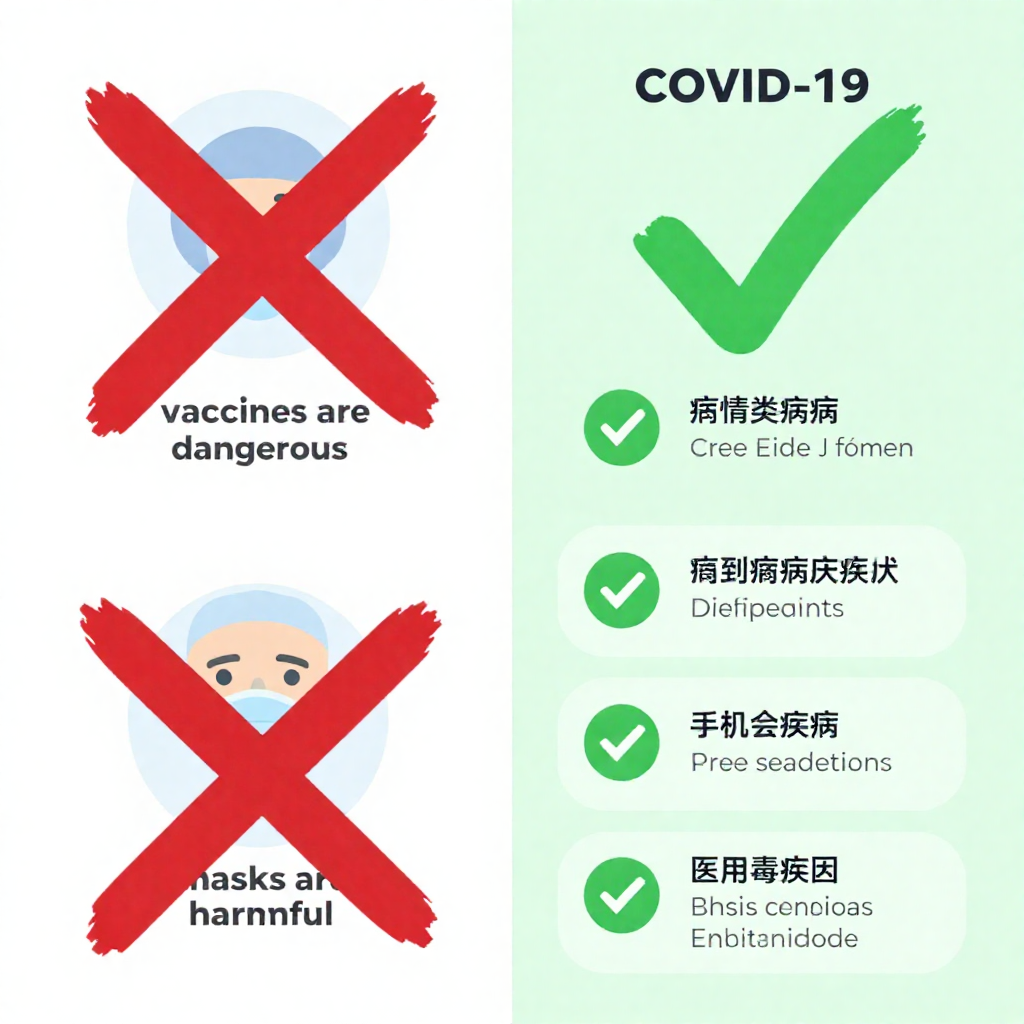 Міфи та факти про COVID-19