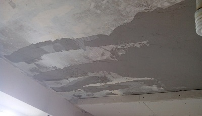Підготовка стелі до фарбування